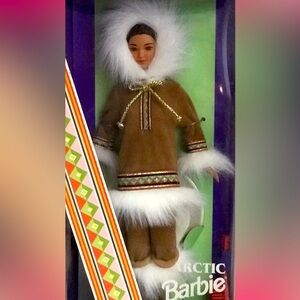 Vintage ARCTIC BARBIE Dolls of the World Collection 16495 Mattel 1996 New In Box